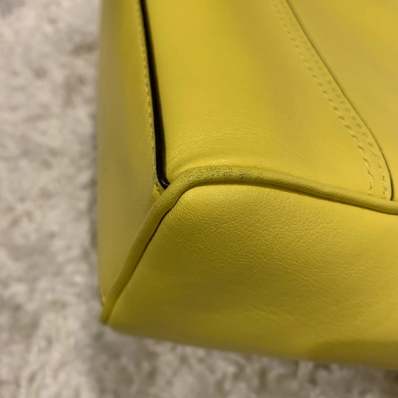 Coach Legacy Leather Mini Tanner (Lemon) - Picture 8 of 14